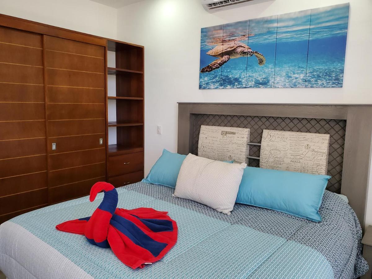 Riviera Maya Luxury Oceanfront Condo Akumal Eksteriør bilde